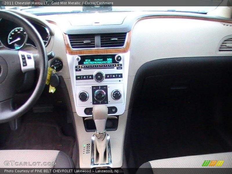 Gold Mist Metallic / Cocoa/Cashmere 2011 Chevrolet Malibu LT
