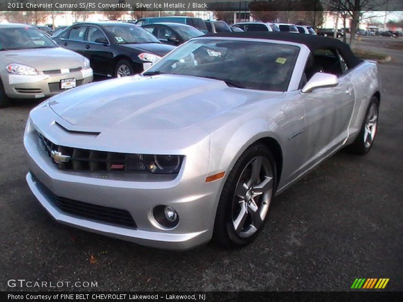 Front 3/4 View of 2011 Camaro SS/RS Convertible