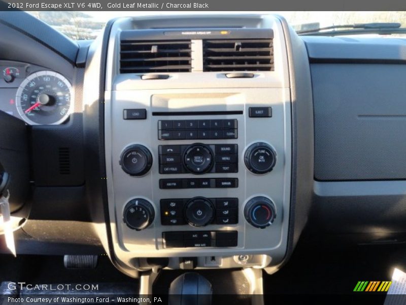 Gold Leaf Metallic / Charcoal Black 2012 Ford Escape XLT V6 4WD