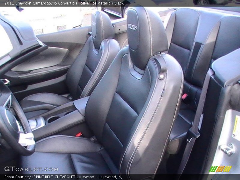  2011 Camaro SS/RS Convertible Black Interior