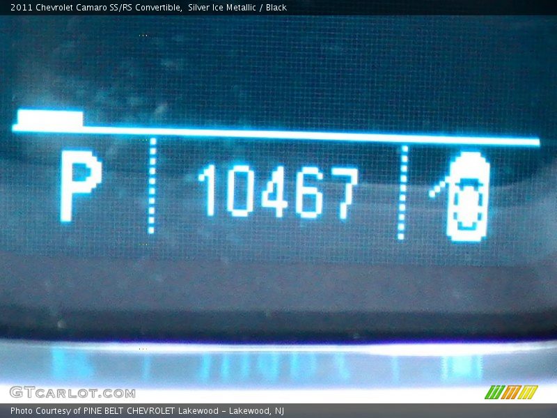 Silver Ice Metallic / Black 2011 Chevrolet Camaro SS/RS Convertible