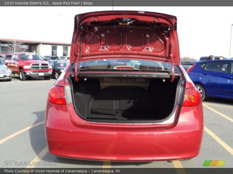 Apple Red Pearl / Beige 2010 Hyundai Elantra GLS