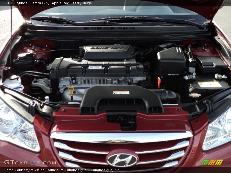 Apple Red Pearl / Beige 2010 Hyundai Elantra GLS