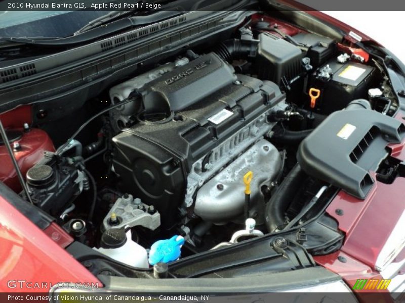Apple Red Pearl / Beige 2010 Hyundai Elantra GLS