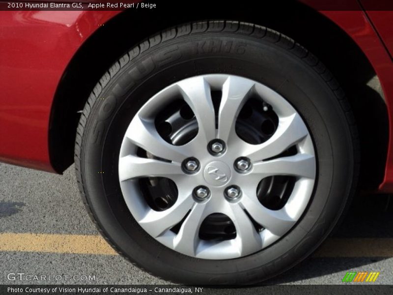 Apple Red Pearl / Beige 2010 Hyundai Elantra GLS