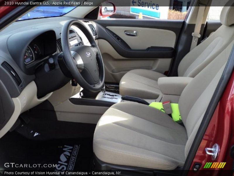 Apple Red Pearl / Beige 2010 Hyundai Elantra GLS