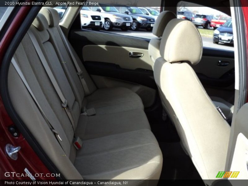 Apple Red Pearl / Beige 2010 Hyundai Elantra GLS