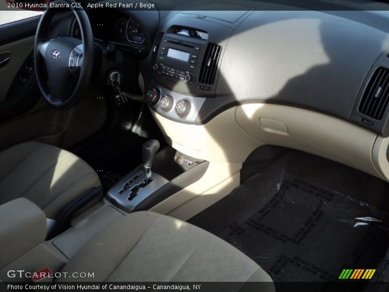 Apple Red Pearl / Beige 2010 Hyundai Elantra GLS