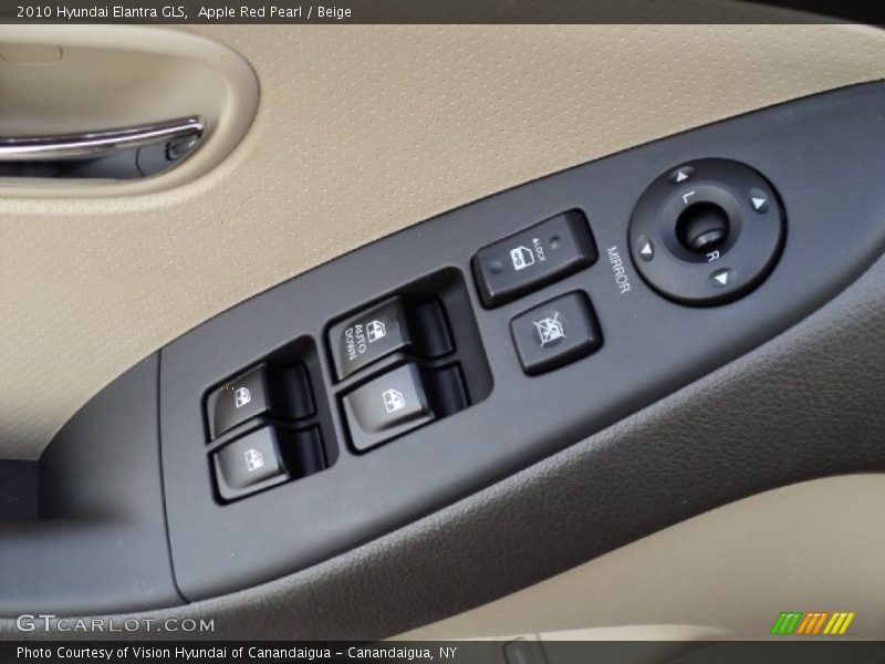 Apple Red Pearl / Beige 2010 Hyundai Elantra GLS