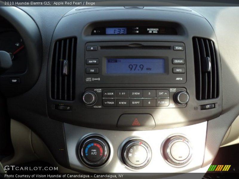 Apple Red Pearl / Beige 2010 Hyundai Elantra GLS