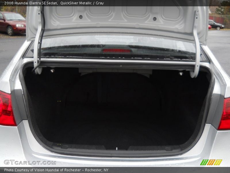 QuickSilver Metallic / Gray 2008 Hyundai Elantra SE Sedan