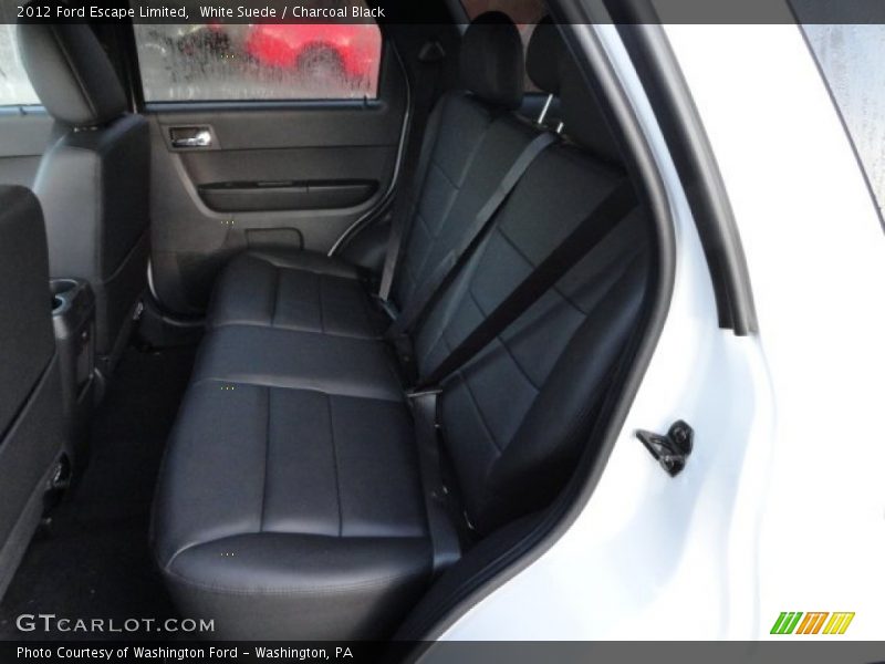 White Suede / Charcoal Black 2012 Ford Escape Limited