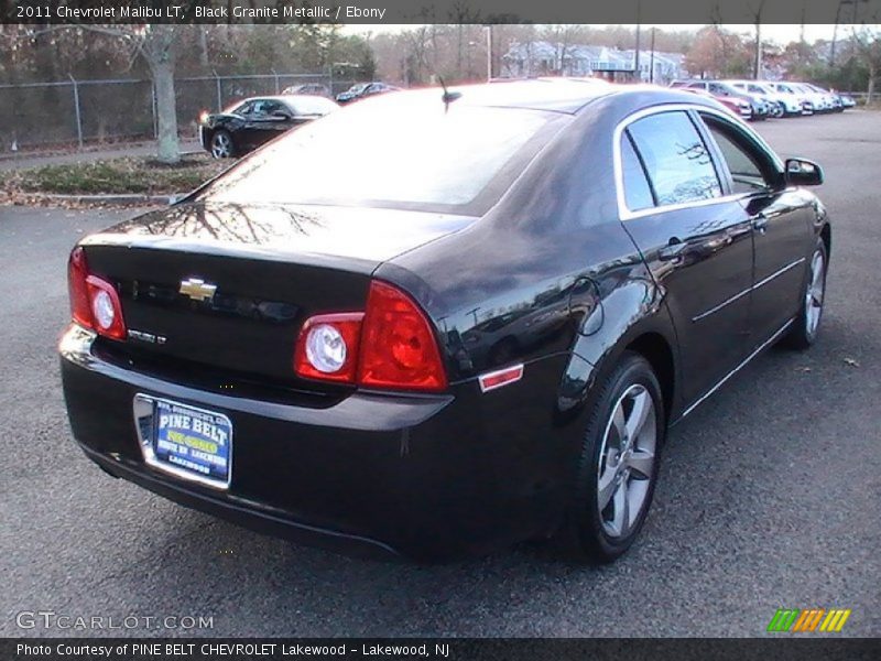 Black Granite Metallic / Ebony 2011 Chevrolet Malibu LT