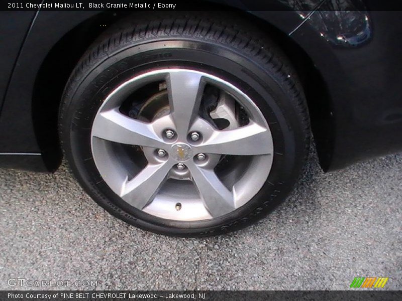 Black Granite Metallic / Ebony 2011 Chevrolet Malibu LT