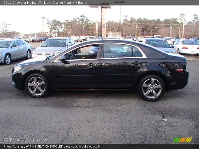 Black Granite Metallic / Ebony 2011 Chevrolet Malibu LT