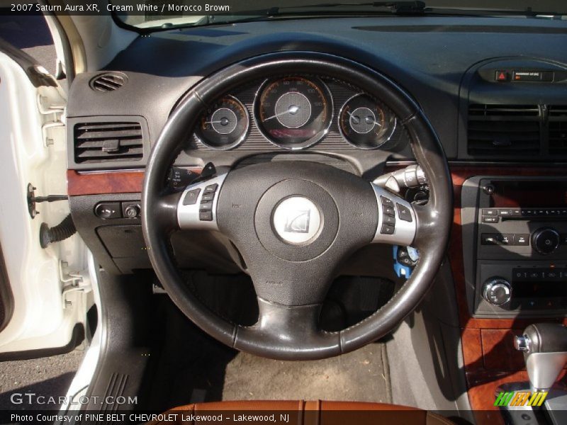 Cream White / Morocco Brown 2007 Saturn Aura XR
