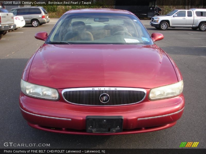 Bordeaux Red Pearl / Taupe 1998 Buick Century Custom