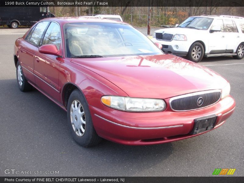 Bordeaux Red Pearl / Taupe 1998 Buick Century Custom