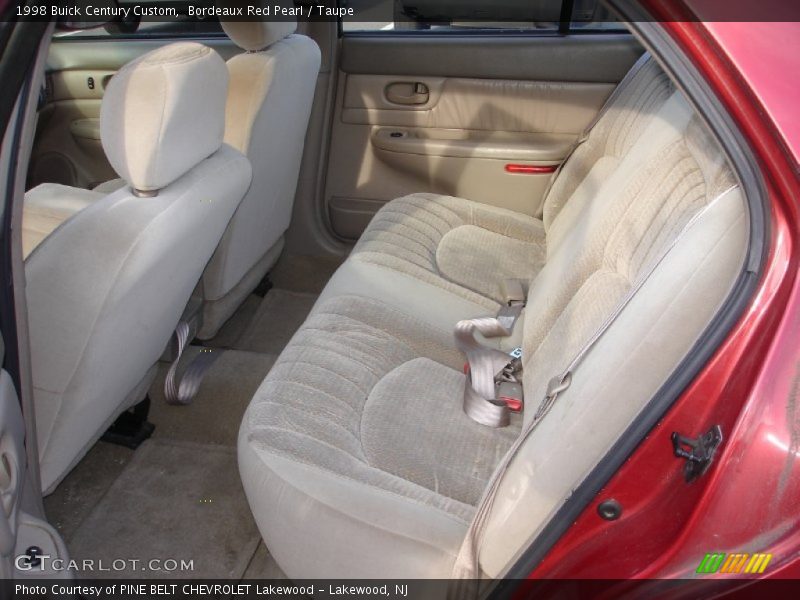 Bordeaux Red Pearl / Taupe 1998 Buick Century Custom