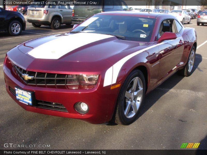 Red Jewel Tintcoat / Gray 2010 Chevrolet Camaro LT Coupe