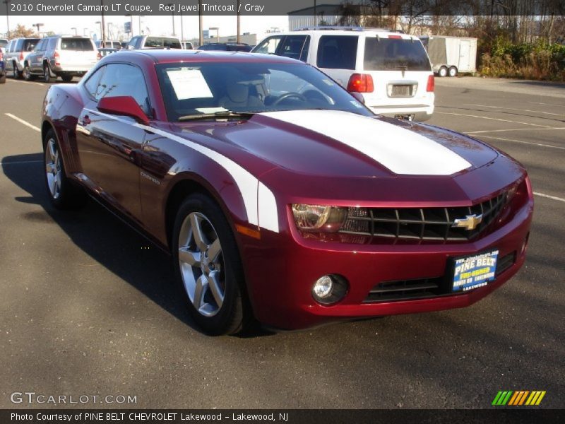 Red Jewel Tintcoat / Gray 2010 Chevrolet Camaro LT Coupe