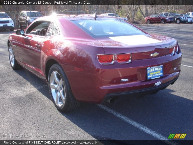 Red Jewel Tintcoat / Gray 2010 Chevrolet Camaro LT Coupe