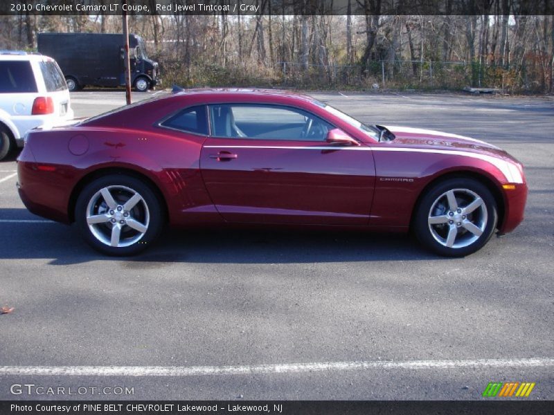 Red Jewel Tintcoat / Gray 2010 Chevrolet Camaro LT Coupe