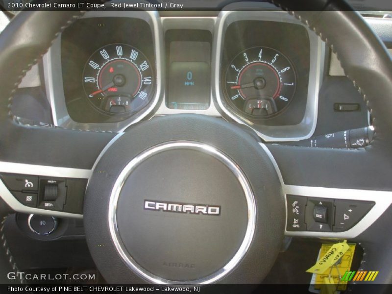Red Jewel Tintcoat / Gray 2010 Chevrolet Camaro LT Coupe