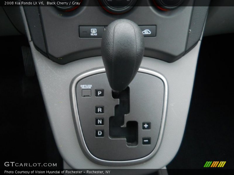 Black Cherry / Gray 2008 Kia Rondo LX V6