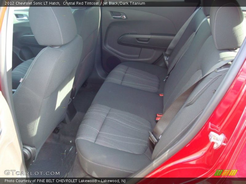 Crystal Red Tintcoat / Jet Black/Dark Titanium 2012 Chevrolet Sonic LT Hatch
