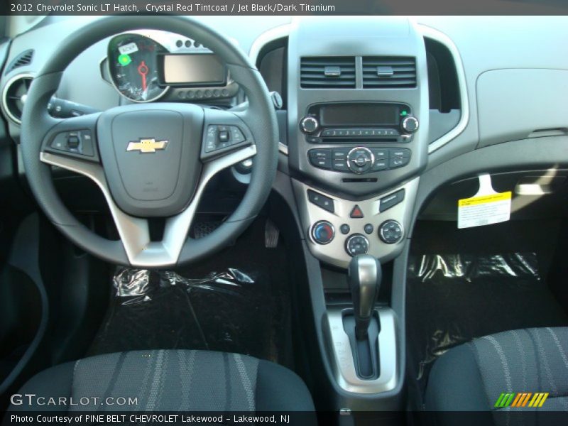 Crystal Red Tintcoat / Jet Black/Dark Titanium 2012 Chevrolet Sonic LT Hatch