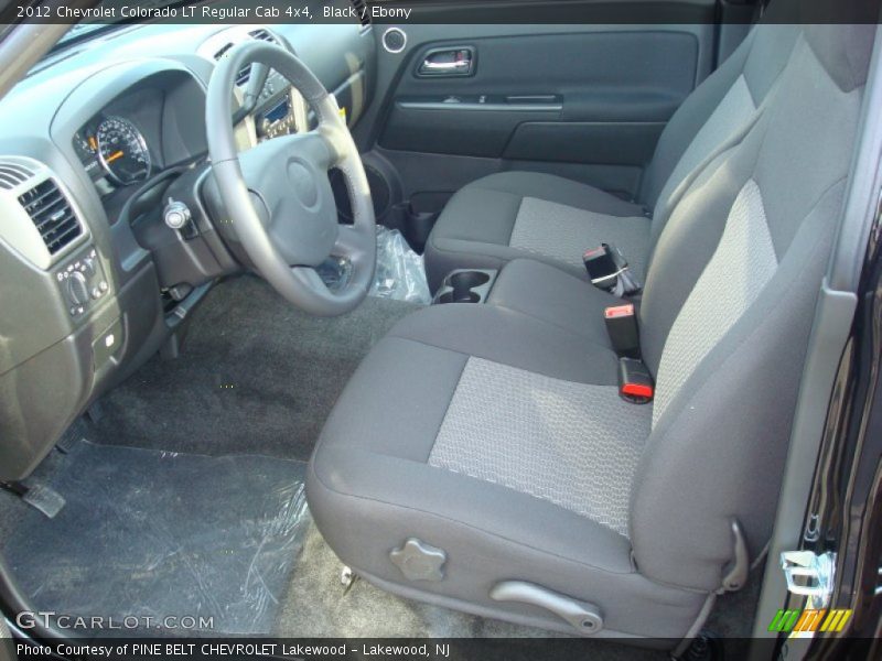 Black / Ebony 2012 Chevrolet Colorado LT Regular Cab 4x4