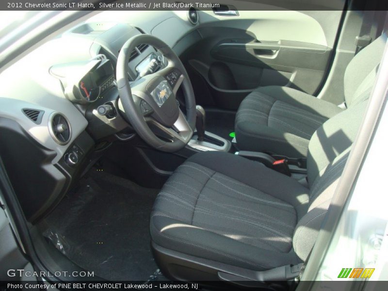 Silver Ice Metallic / Jet Black/Dark Titanium 2012 Chevrolet Sonic LT Hatch