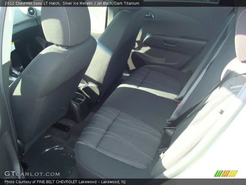Silver Ice Metallic / Jet Black/Dark Titanium 2012 Chevrolet Sonic LT Hatch