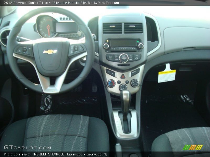 Silver Ice Metallic / Jet Black/Dark Titanium 2012 Chevrolet Sonic LT Hatch