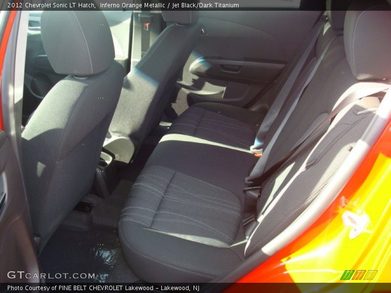  2012 Sonic LT Hatch Jet Black/Dark Titanium Interior