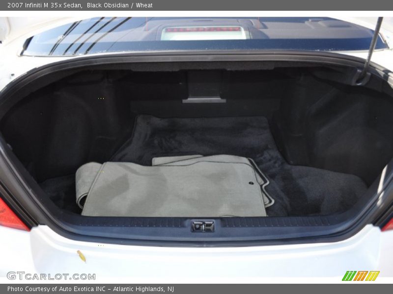 Black Obsidian / Wheat 2007 Infiniti M 35x Sedan