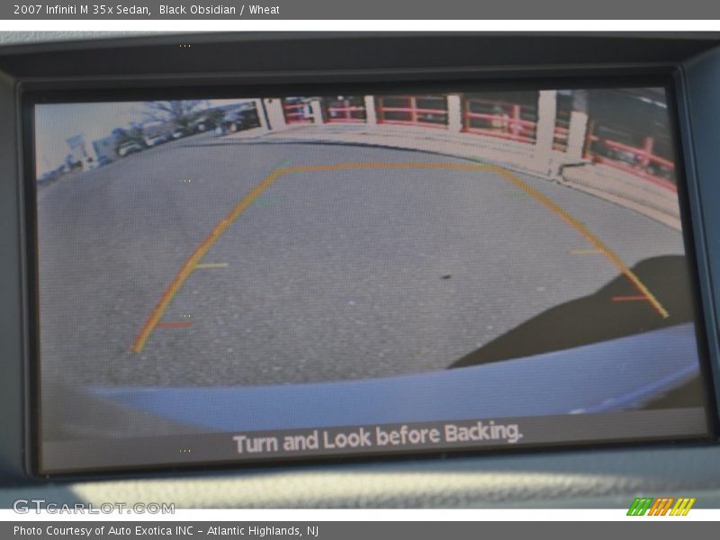 Black Obsidian / Wheat 2007 Infiniti M 35x Sedan