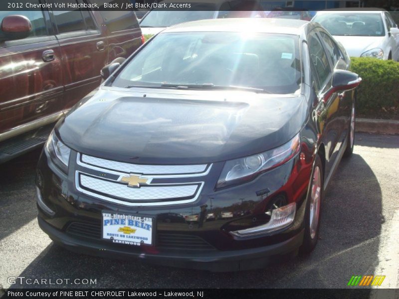 Black / Jet Black/Dark Accents 2012 Chevrolet Volt Hatchback