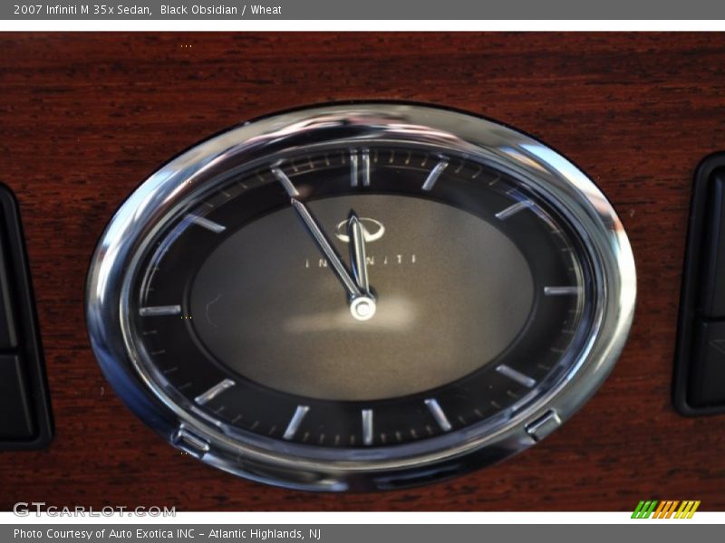 Black Obsidian / Wheat 2007 Infiniti M 35x Sedan