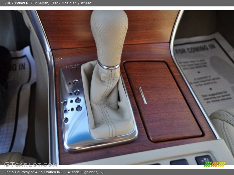Black Obsidian / Wheat 2007 Infiniti M 35x Sedan