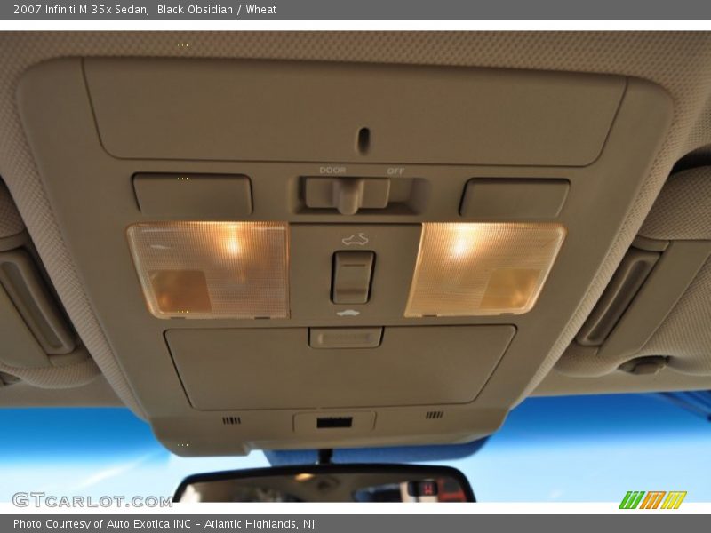 Black Obsidian / Wheat 2007 Infiniti M 35x Sedan