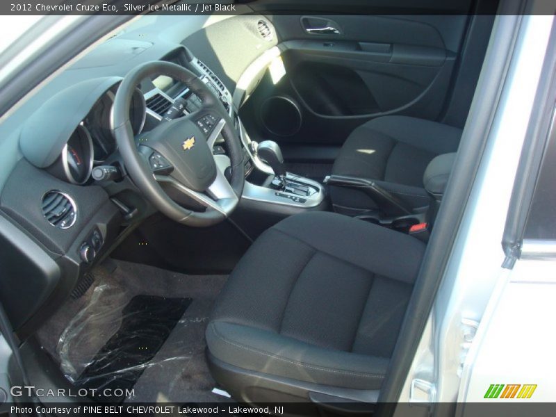 Silver Ice Metallic / Jet Black 2012 Chevrolet Cruze Eco