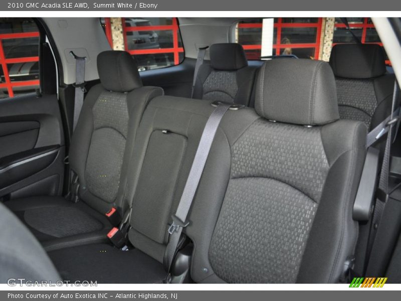 Summit White / Ebony 2010 GMC Acadia SLE AWD