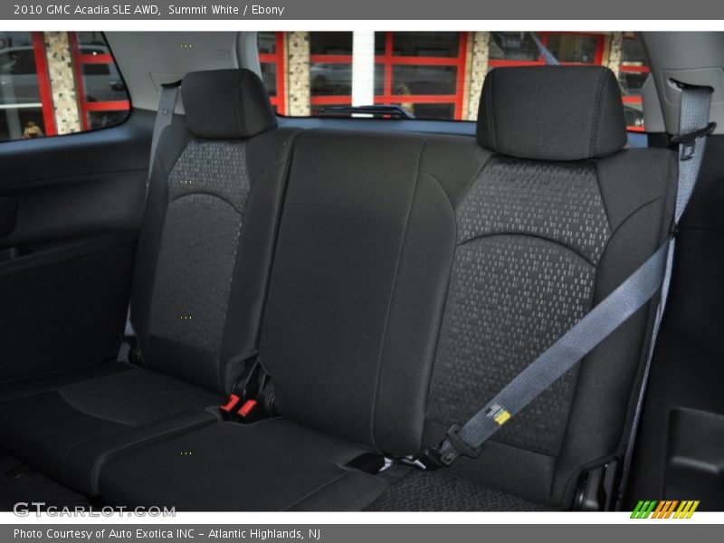 Summit White / Ebony 2010 GMC Acadia SLE AWD