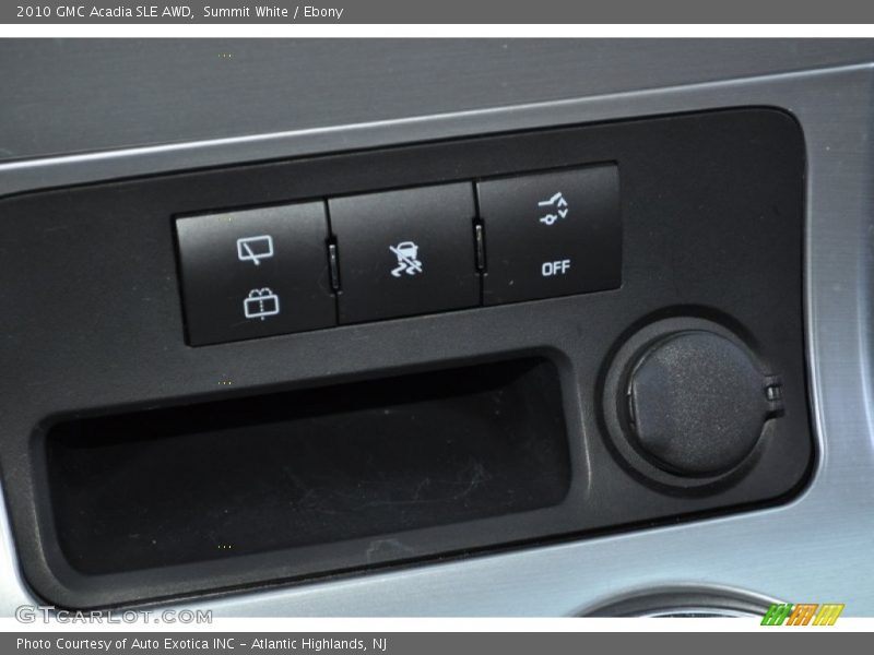 Summit White / Ebony 2010 GMC Acadia SLE AWD