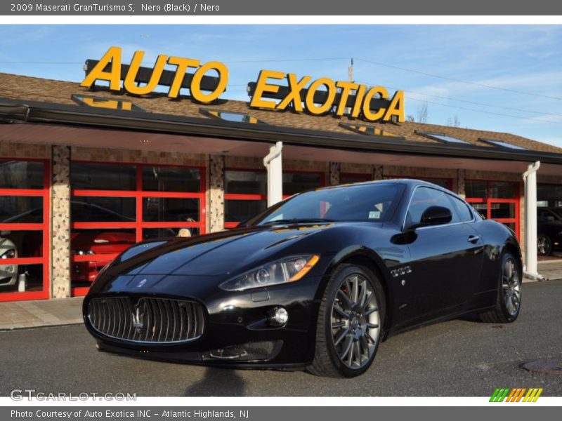 Nero (Black) / Nero 2009 Maserati GranTurismo S