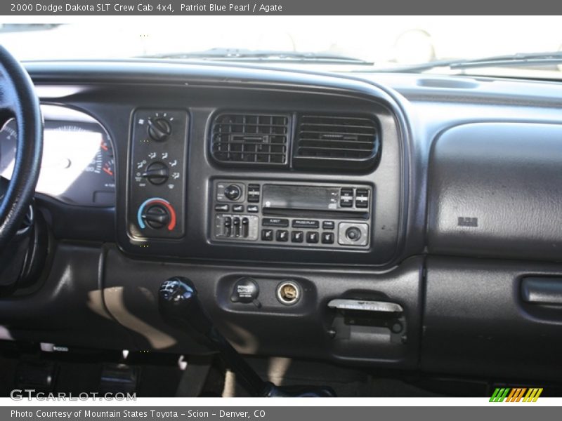 Patriot Blue Pearl / Agate 2000 Dodge Dakota SLT Crew Cab 4x4