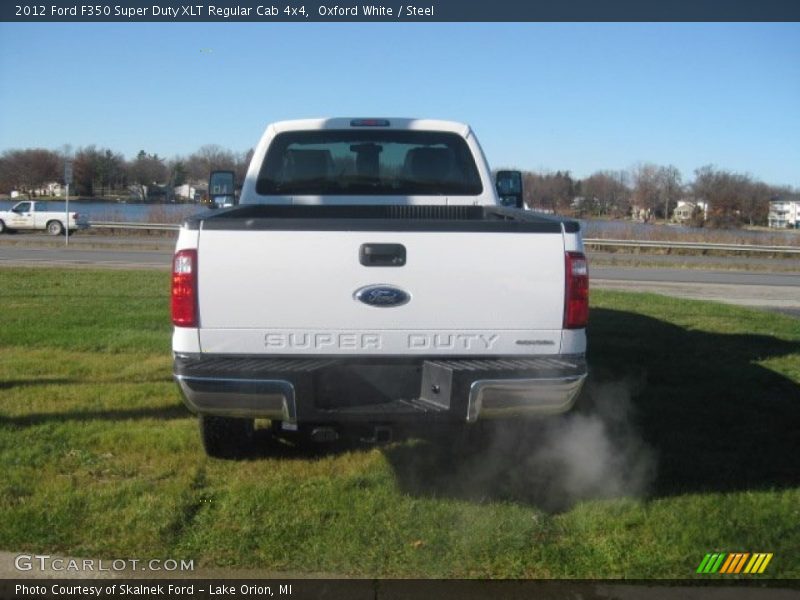 Oxford White / Steel 2012 Ford F350 Super Duty XLT Regular Cab 4x4