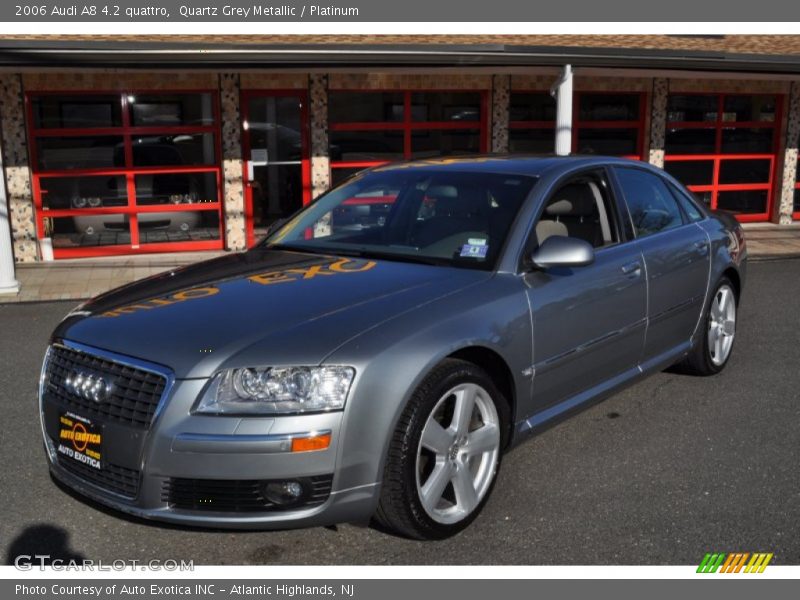 Quartz Grey Metallic / Platinum 2006 Audi A8 4.2 quattro